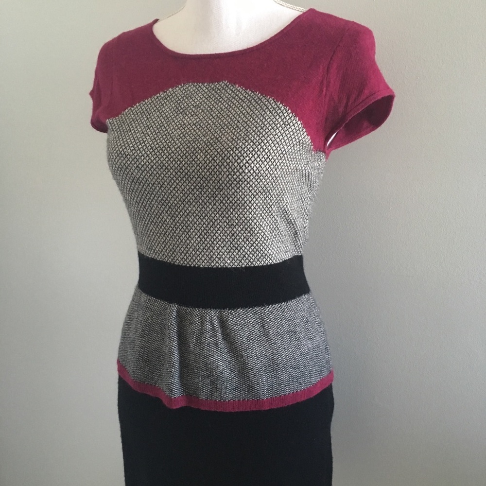 Anthropologie Sparrow Peplum Sweater Dress - Picture 2 of 8